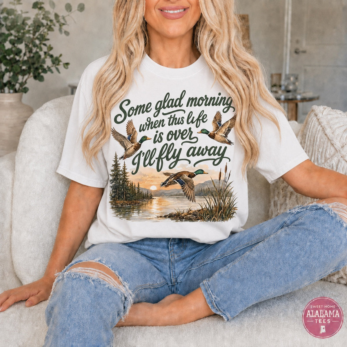 I’ll Fly Away Comfort Colors tee