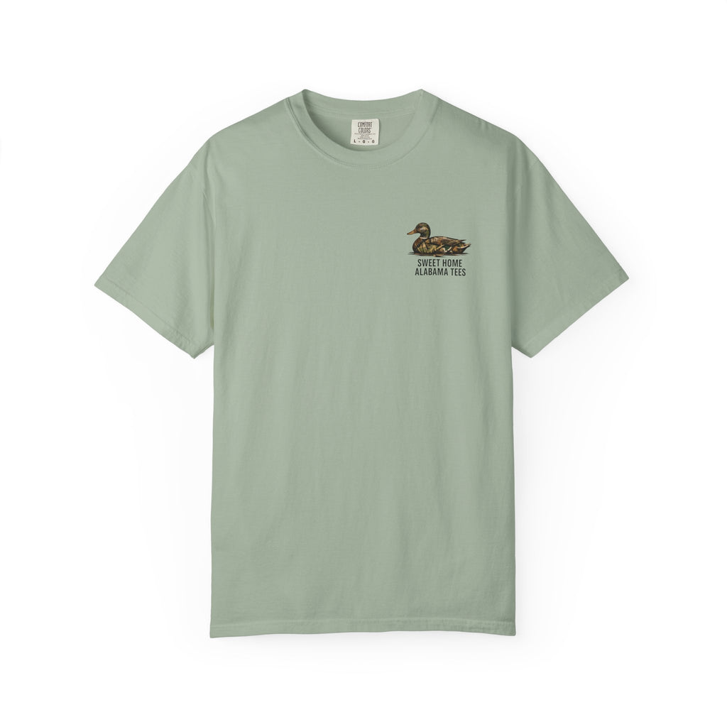 Weiss Lake Alabama Camo Duck T-shirt | Hunting Lake Tee