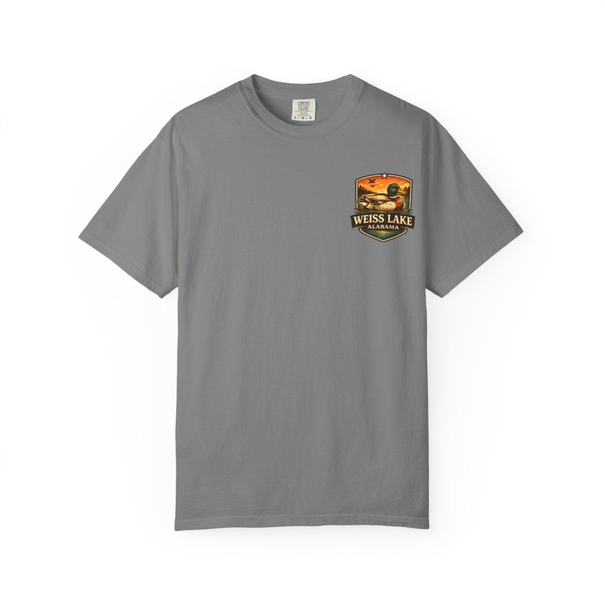 Weiss Lake Mallard Duck T-Shirt — Duck Lake Sunset Tee