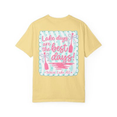 Weiss Lake Best Days At the Lake— Graphic Lake Tee