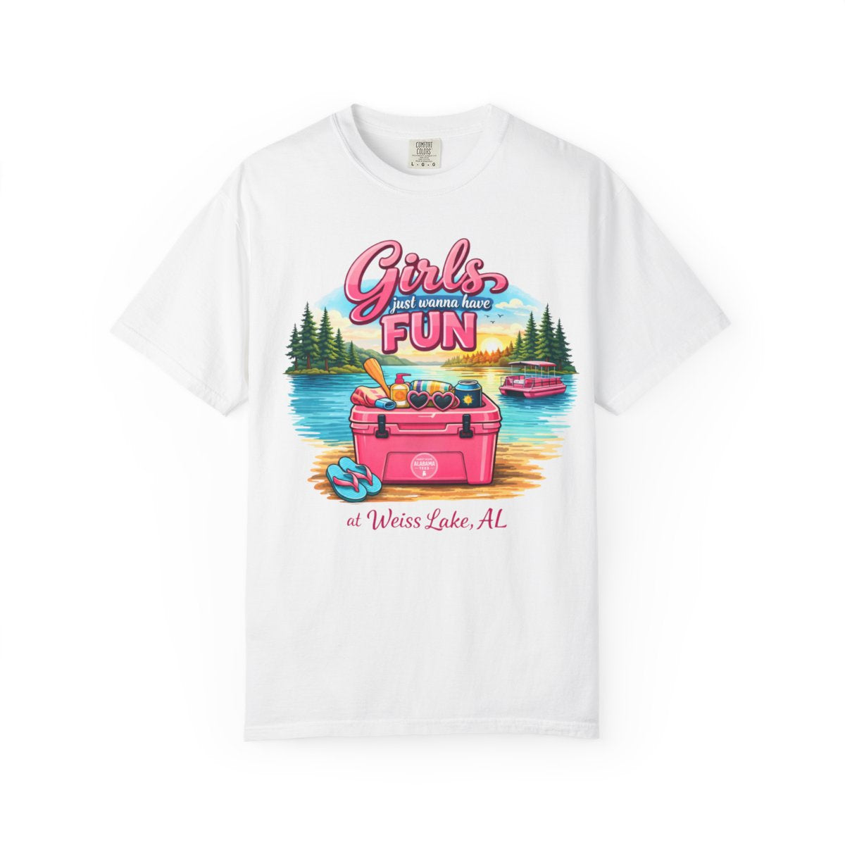 Weiss Lake Girls Just Want To Have Fun— Graphic Lake Tee