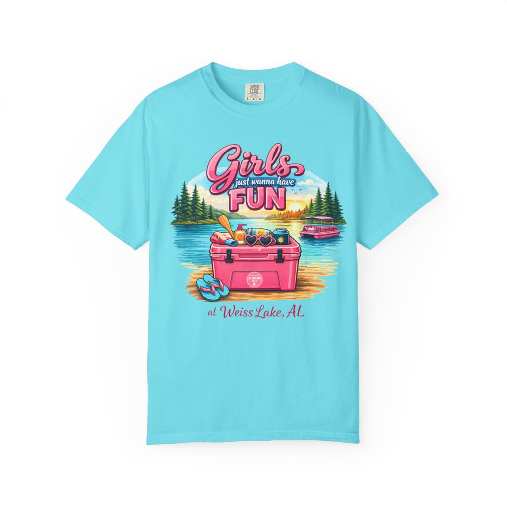 Weiss Lake Girls Just Want To Have Fun— Graphic Lake Tee
