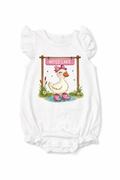 Baby Bubble Romper -  Weiss Lake Duck