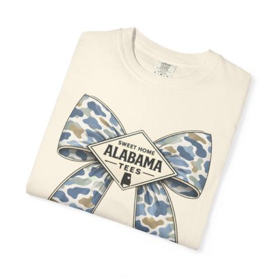 Sweet Home Alabama Camo Bow Tee