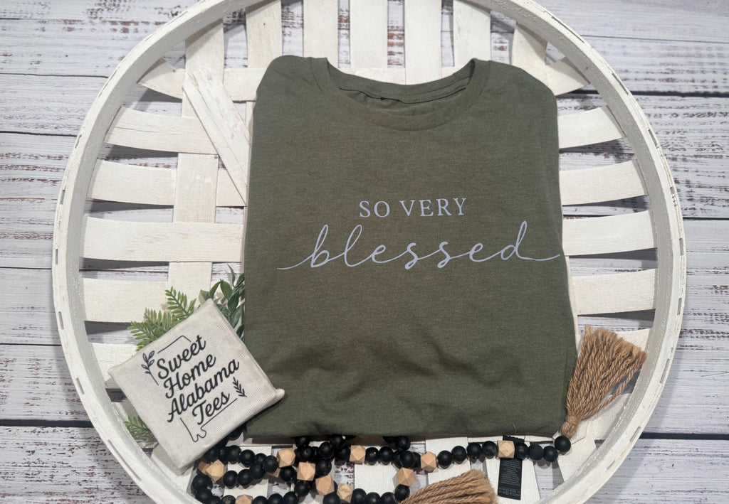 So Very blessed tee